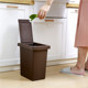 Trash can household large toilet bathroom bathroom kitchen living room bedroom storage barrel with lid simple trash can