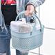 Hand-held bath basket student dormitory bath storage bathroom frame bath basket washing bath blue basket women cute bath basket