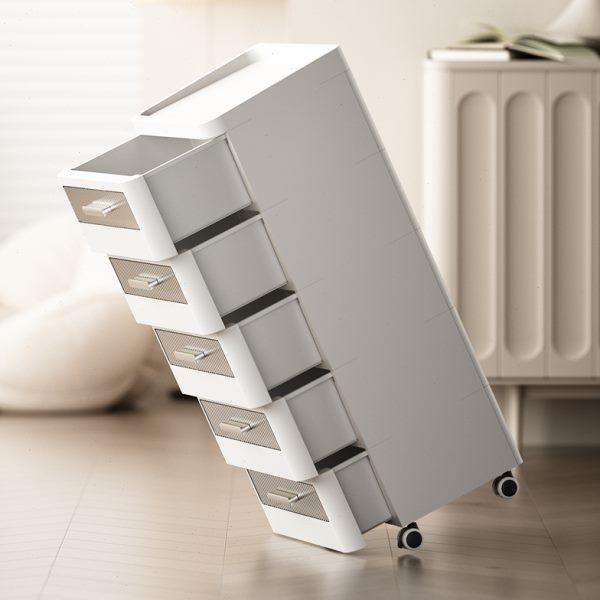39/45/Japanese transparent cabinet drawer-type storage cabinet living room bedroom kitchen household storage