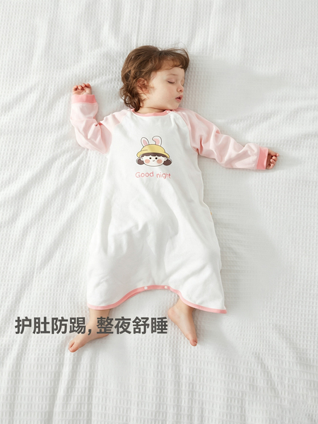 贝肽斯婴儿睡袍春秋款睡衣新款纯棉儿童睡袍男童女童a类宝宝睡袋 — 3