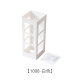 Bedroom plastic storage rack wall-mounted hair salon without punching, makeup storage box, home bathroom hair curling stick