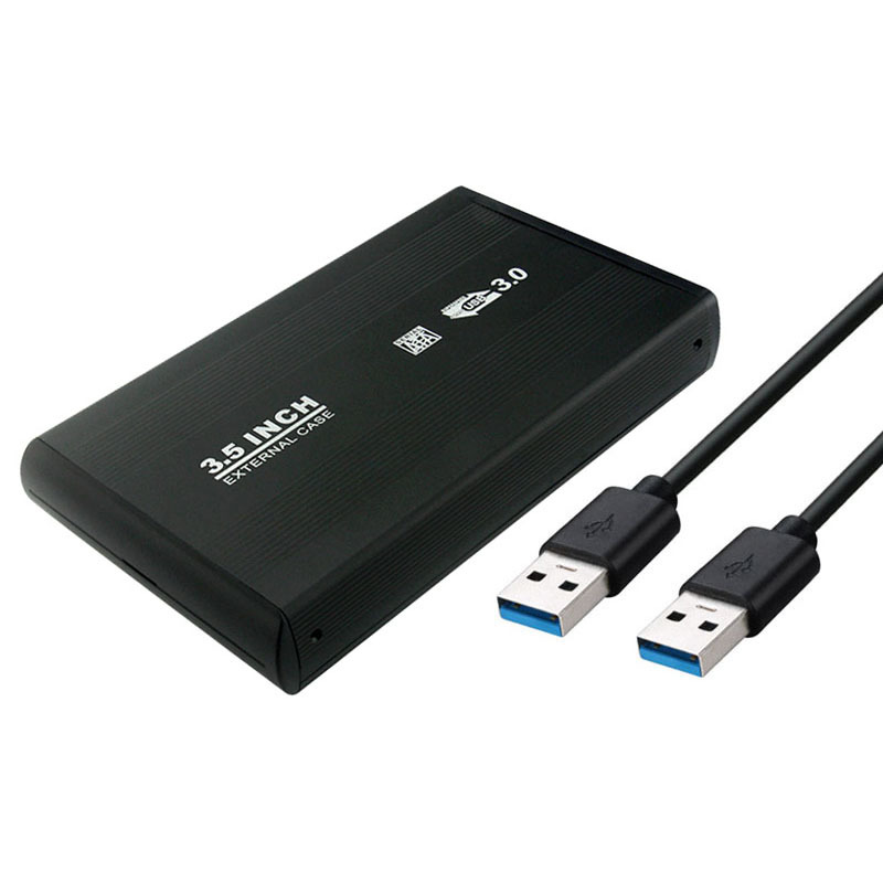 금속 3.5인치 알루미늄 합금 SATA 직렬 포트 - USB3.0 데스크탑 외부 모바일 하드 드라이브 박스 공장 소스