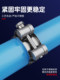 Lansheng stainless steel water pipe clamp quick-install fixed buckle gas pipe clamping hoop oil pipe European-style strong throat hose