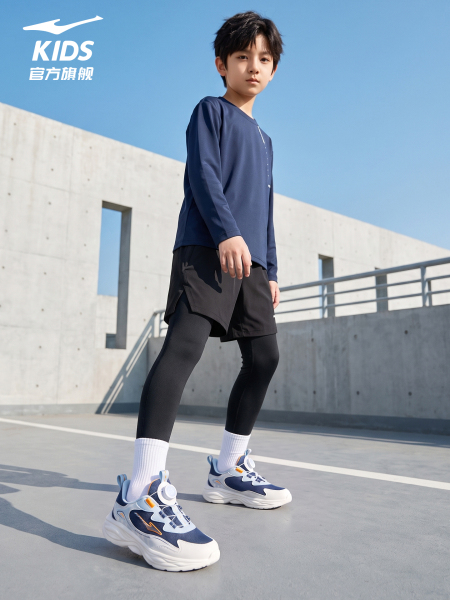凌跃3|鸿星尔克童鞋儿童运动鞋秋季网面青少年跑步鞋男童新款鞋子 — 5