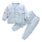 BABY AUTUMN AND WINTER SUITS THIN COTTON BABY PADDED UNDERWEAR 0-1 YEARS OLD 2 THICKENED NEWBORN COTTON BABY WARM CLOTHES