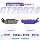 Тормозные колодки Frando car Power House подходят для скутера Honda NS150GX NWG150 mini 2