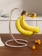 Banana hanger household desktop storage rack stainless steel fruit plate living room coffee table high-end exquisite high-value suspension rack