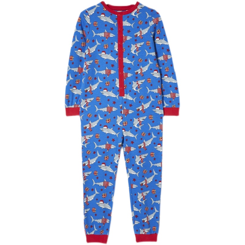 어린이 가정 의류 점프 슈트 가을 겨울 새로운 아동 의류 순수 코튼 점프 슈트 잠옷 소년 점프 슈트 집 따뜻한 옷