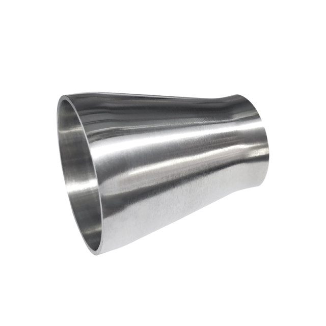 304 stainless steel polished large and small head sanitary welding concentric variable diameter pipe conversion joint 25~76