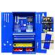 Heavy Duty Tool Cabinet Workshop Tool Cabinet Hardware Accessories Storage Cabinet with Lock Parts Storage Cabinet Thickened Double Door