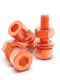 T2 copper red copper hexagon screw bolt conductive electric power transmission hexagon screws include flat elastic mother set