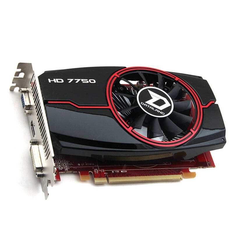 분해 데스크탑 그래픽 카드 HD6570 HD6670 HD6770 HD6850 HD7750 컴퓨터 게임 사무실