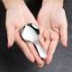 304 stainless steel short handle spoon small soup spoon mini round spoon tea leaf spoon seasoning spoon portable student children meal spoon