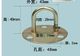 Punched hook ceiling fan lighting sandbag projection cloth ceiling fixing hook bearing strength strong ceiling hook nail