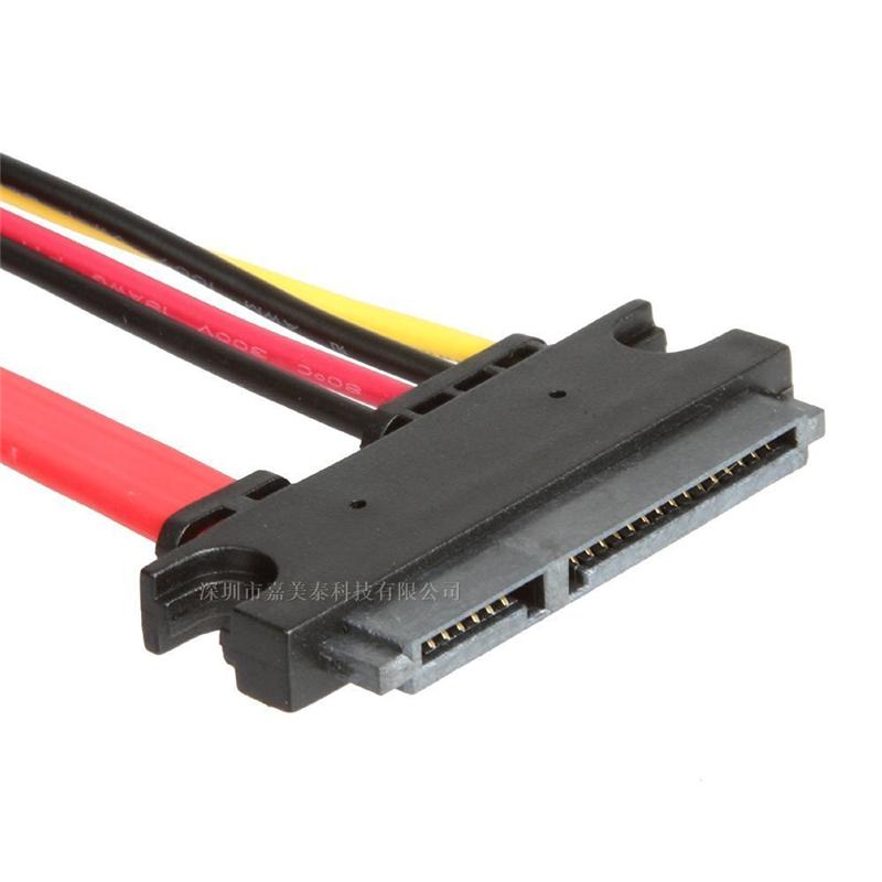 SSD NOTEBOOK HARD DRIVE SERIAL PORT TURNTABLE SATA3 INTERFACE 7+15P DATA POWER 22PIN CABLE