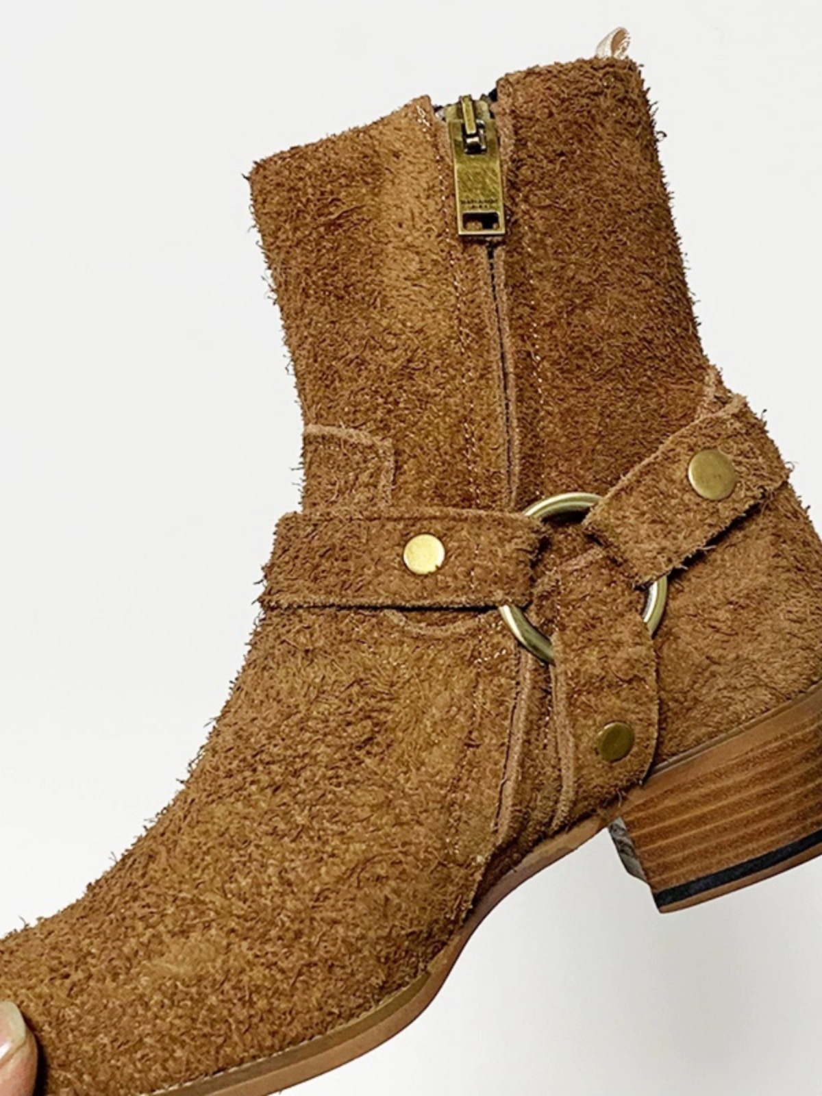 CHELSEA BOOTS MENS 2023 EUROPEAN AND AMERICAN YOUTH TRENDS AUTUMN AND WINTER NEW FASHION BRITISH LONGHAIR SHOES BUCKSKIN MARTIN BOOTS