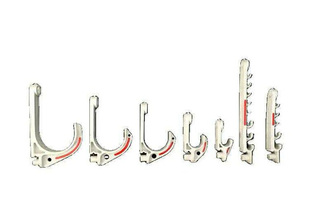 Manufacturer direct sales cable hook coal mine construction site communication hook water bag air duct PVC-GL plastic insulation