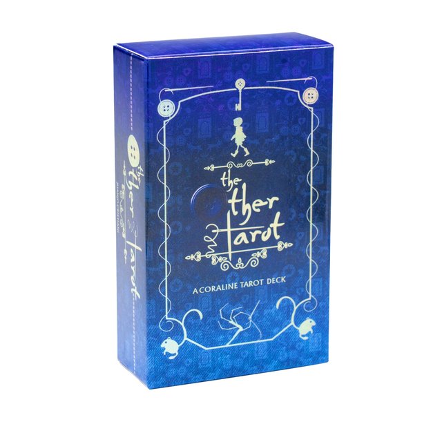 可爱卡通鬼妈妈塔罗牌 the others tarot 传统泛韦特卡牌