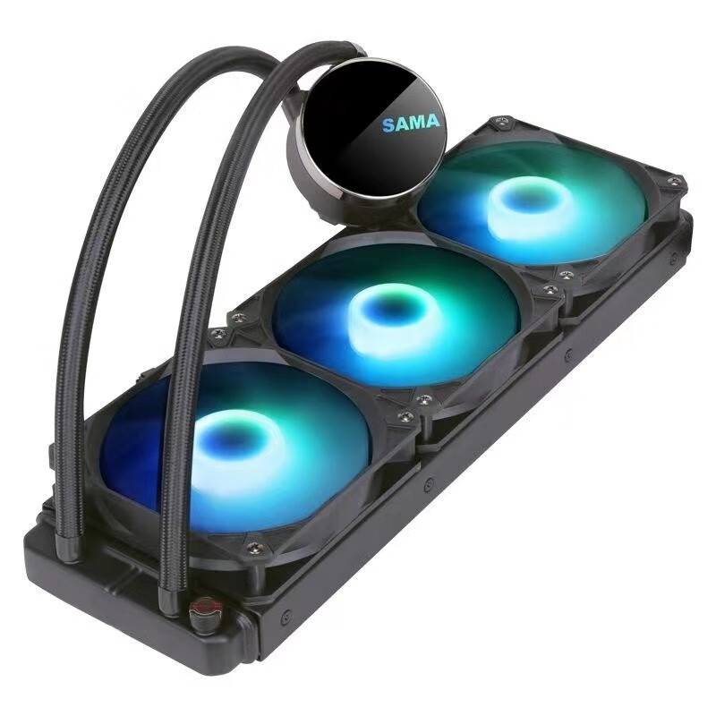 SAMA MW360DW XW360PLUS X36SARGB INTELLIGENT TEMPERATURE CONTROL CASE CPU WATER COOLING RADIATOR