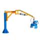 Pneumatic mechanical gripper mobile balance hoist handling cement loading and unloading help robotic arm lifting and handling manufacturer