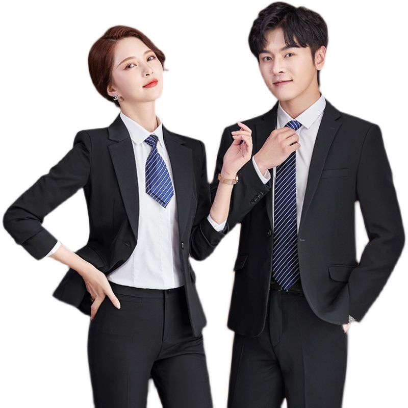 MEN AND WOMEN PROFESSIONAL ATTIRE FORMAL ATTIRE HOTEL MANAGER  S OFFICE  S 4S SHOP OVERALLS SUITS INTERVIEWS WORK CLOTHES CHIEF