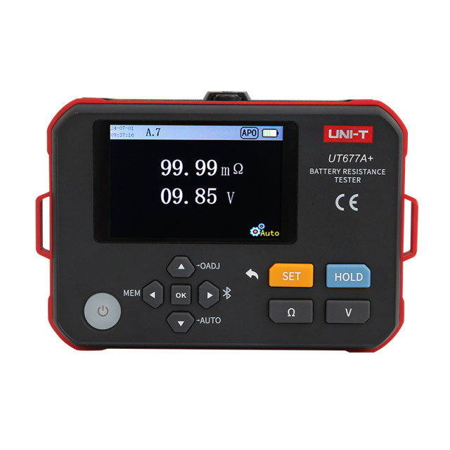 UT677A+High Precision Battery Internal Resistance Tester Battery Lithium Battery Internal Resistance Tester