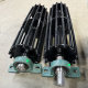 Conveyor conveyor belt bamboo cage redirection steel roller belt machine active head wheel tail wheel squirrel cage flower basket roller