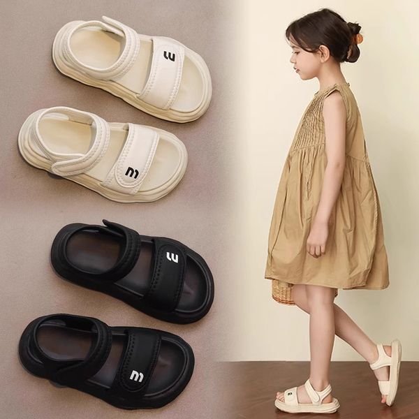 女童凉鞋2026年夏季新款儿童防滑鞋子小女孩软底中大童沙滩鞋夏款