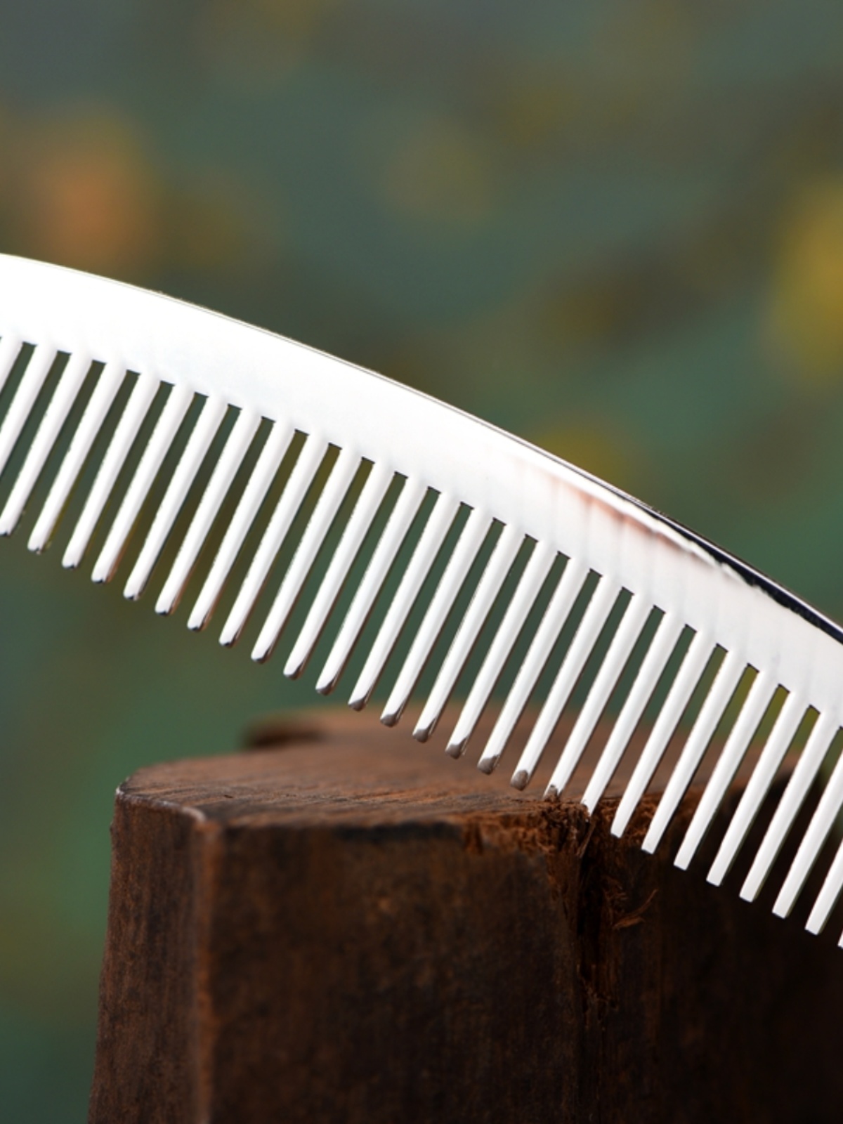 순은 빗 순은 999 빗 광택 두꺼운 긴 실용은 빗 건강 관리 실버 장식 어머니를위한