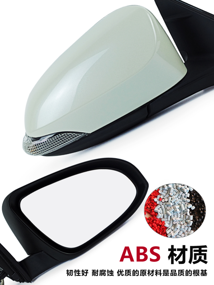 7세대 CAMRY 반전 미러 12 13 15 16 및 17년 왼쪽 및 오른쪽 백미러 어셈블리에 적합