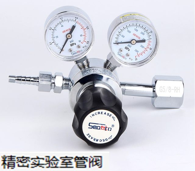 海科天创G11减压器氮气氩气氦气氢气压力表非腐蚀性气体减压阀