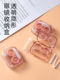 Contact lens box with high-end feeling simple ins cold style contact lens box portable transparent no-screw storage box
