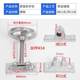 Cast iron chrome plated handwheel oven steamer oven door lock handwheel handle hinge special steam rice truck hinge