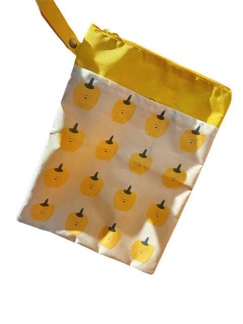 Cute large capacity storage bag waterproof travel packaging and finishing bag kindergarten dirty laundry bag