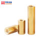 Double-pass hexagonal copper column double-head isolation column nut column support column hollow chassis computer copper stud M2M6