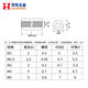 Double-pass hexagonal copper column double-head isolation column nut column support column hollow chassis computer copper stud M2M6