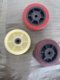 6-inch single-wheel mobile scaffolding wheel adjustment wheel with screw AB brake wheel universal wheel scaffolding accessories