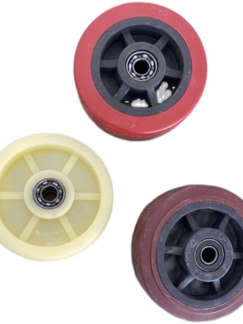 6-inch single-wheel mobile scaffolding wheel adjustment wheel with screw AB brake wheel universal wheel scaffolding accessories