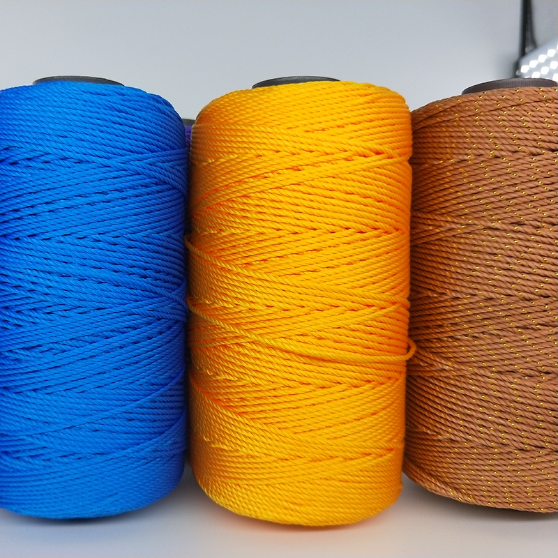THICK STRANDS HOOK WRAP THREAD ICE SILK THREAD CROCHET THREAD BRIGHT SILK THREAD HAND-KNITTED HOOK SUMMER HAT BAG SUMMER COOL HAT CUP SET
