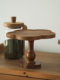 Suochu petals wooden dining tray ins style flowers wooden tray cake fruit dessert tray Japanese storage tray