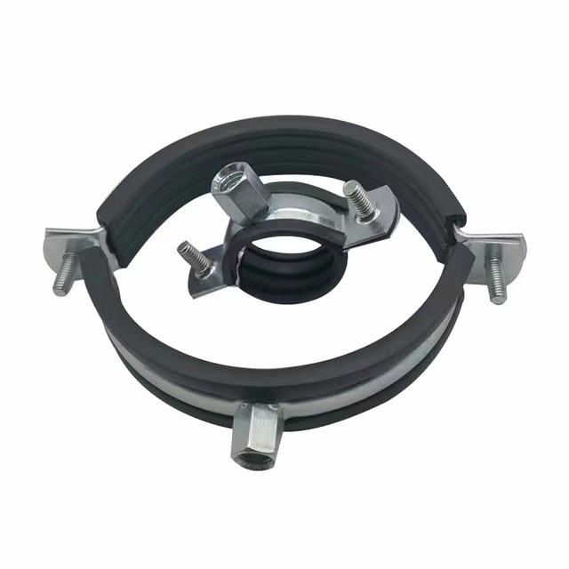Thickened PPR metal pipe card, foreskin pipe card, water pipe fixing card, screw rod hanging card, PVC metal pipe card holder hoop
