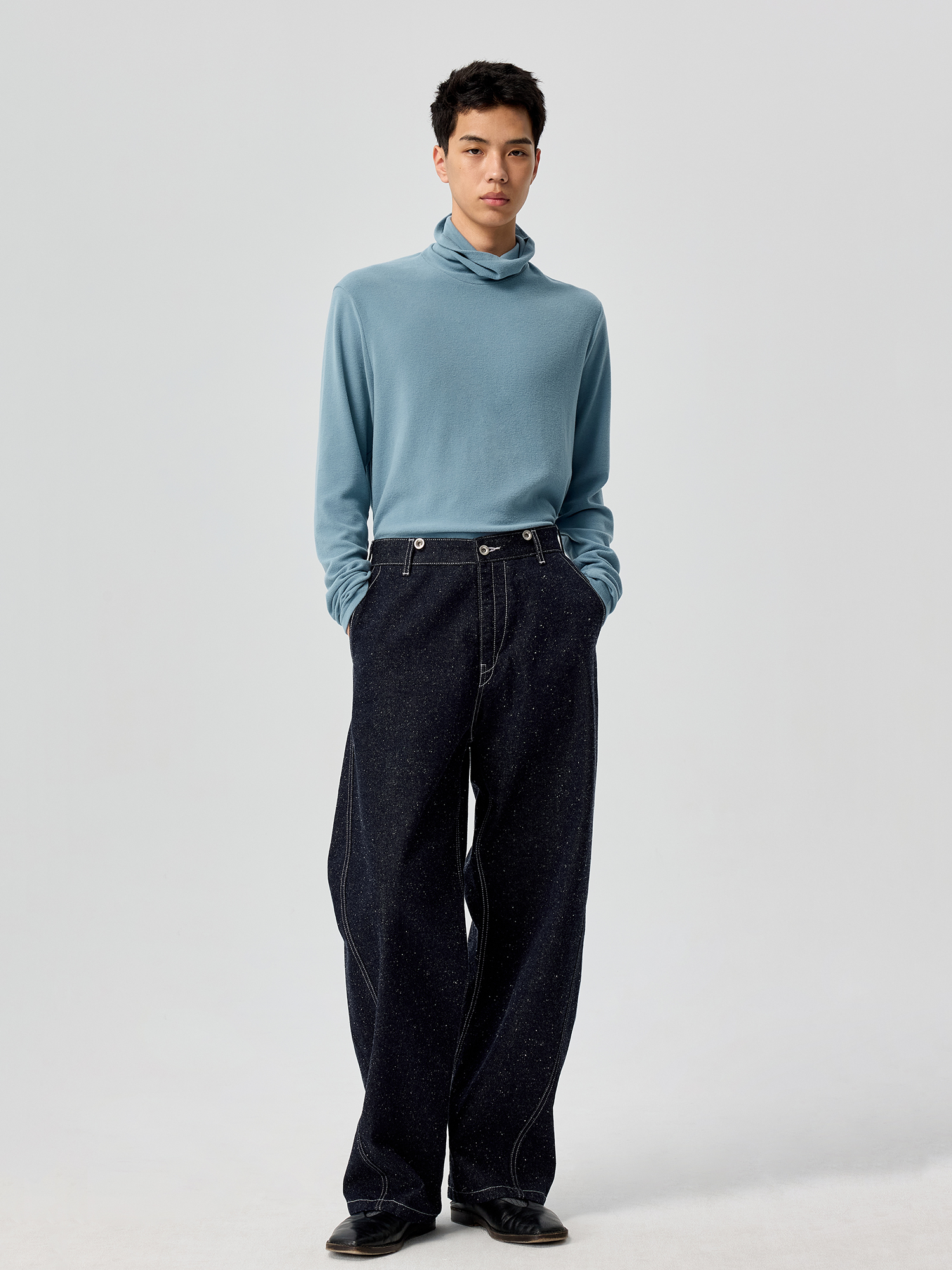 Simple Project] Twisted Raw Curved Jeans - OLDLAUNDRY