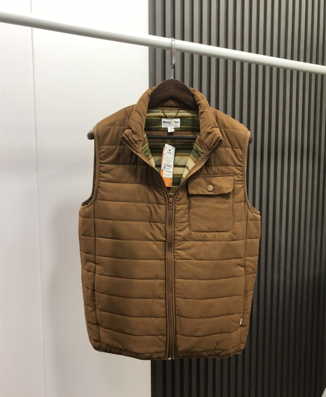 EXPORT FOREIGN TRADE SINGLE AUTUMN AND WINTER NEW MENS STAND-UP COLLAR VEST ULTRA-LIGHT WARM VELVET AND COTTON LOOSE MENS SHOULDERS