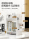 Desktop hole board storage box storage rack student desk stationery drawer office desk mini punch-free sorting rack