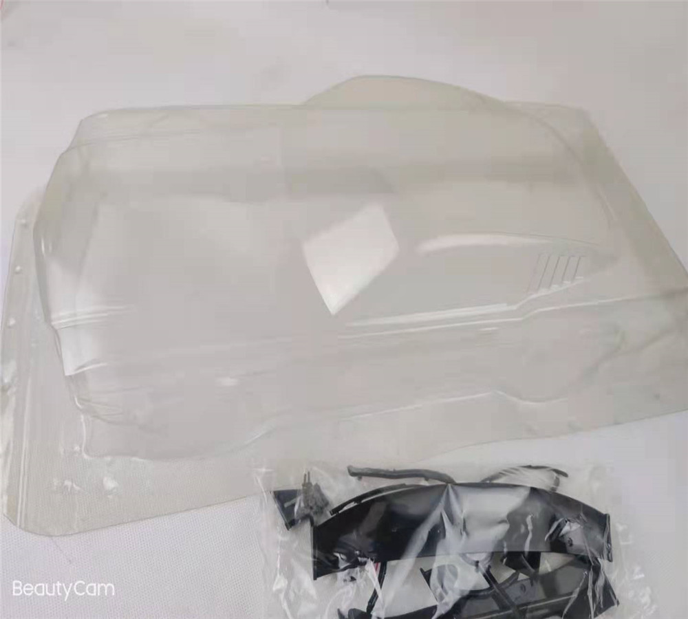 1 10 RC DRIFT TOURING CAR PVC BODY 190MM REAR WING NO COLOR PRINTING NO LATTE ART PLAIN BODY