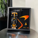 Suitable for Lego 2025speed super racing building block wall photo frame dustproof display model storage ornaments