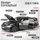 Kawei Genuine 1 18 Audi RS7 Model Alloy Simulation Children's Toy Car Model Boy's Birthday Gift