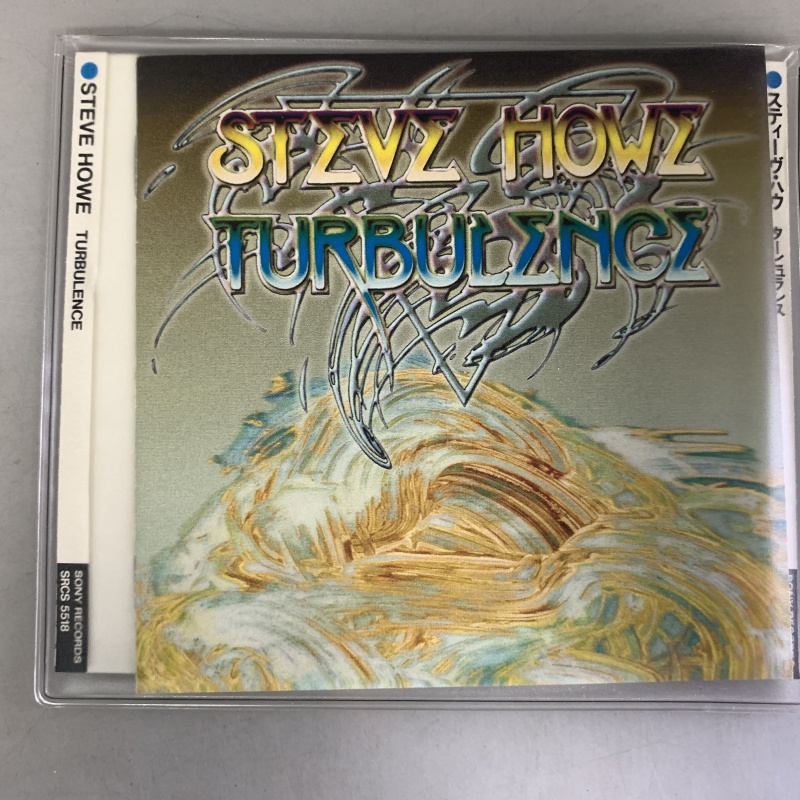 R-версия Да, гитарист Стив Джеймс Хао Steve Howe-Turbulence CD Изображение 1