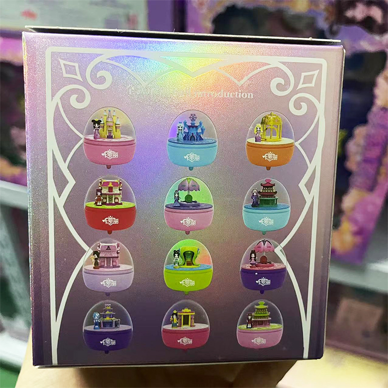YE LUOLI GACHA MUSIC BOX NIGHT LORI EIGHT MUSIC BLIND BOX ROTATING LUMINOUS CRYSTAL BALL GIRL BIRTHDAY GIFT TOY