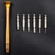 25-in-1 multi-purpose leather case manual screwdriver head set mobile laptop repair tool